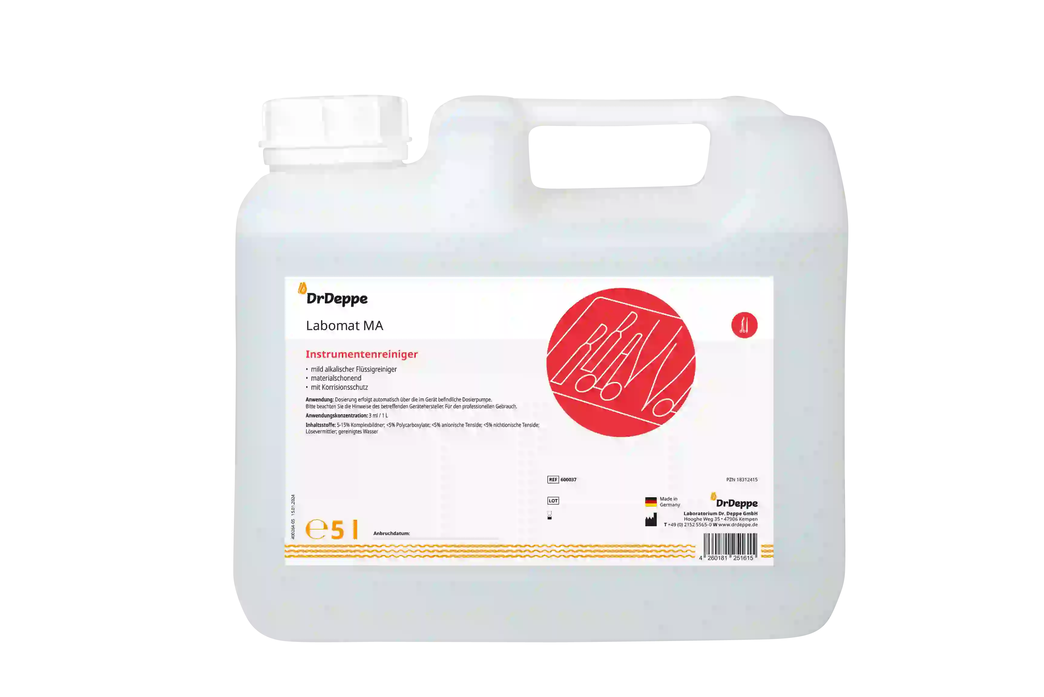 DrDeppe Labomat MA Instrumentenreiniger (gebrauchsfertig) 5