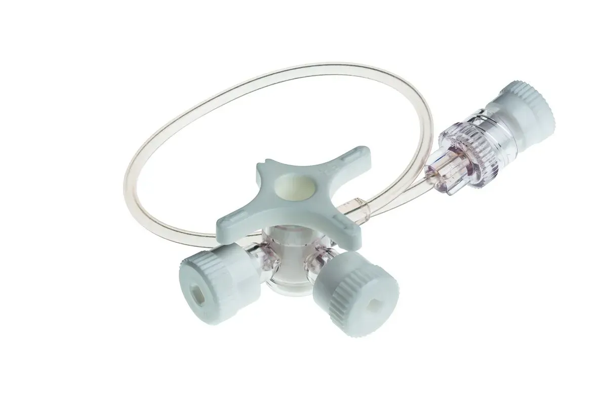 BD Connecta+³ Dreiwegehahn rot