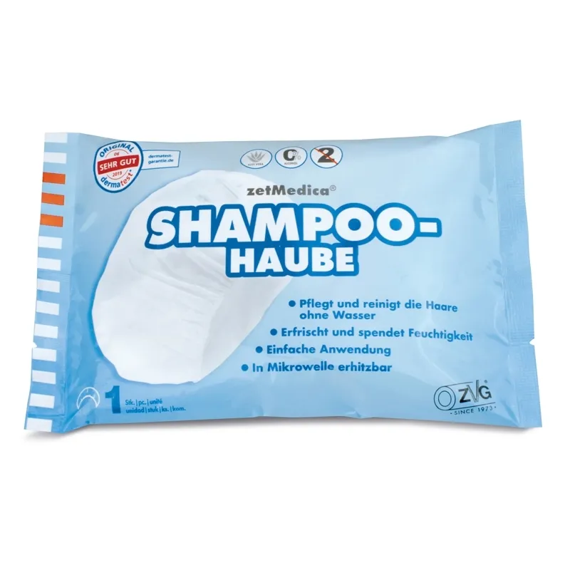 Feuchte Einmal-Shampoo-Haube