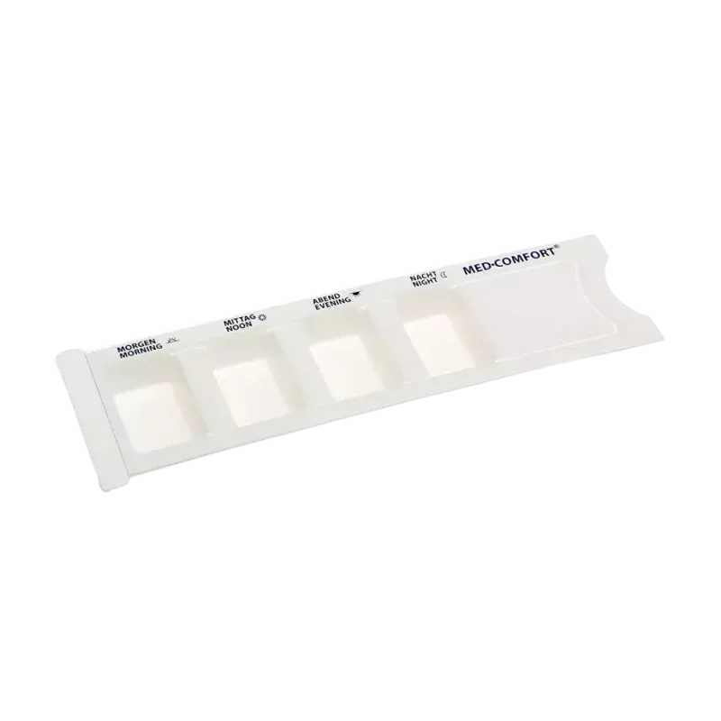 Einweg Medikamentendispenser, weiß