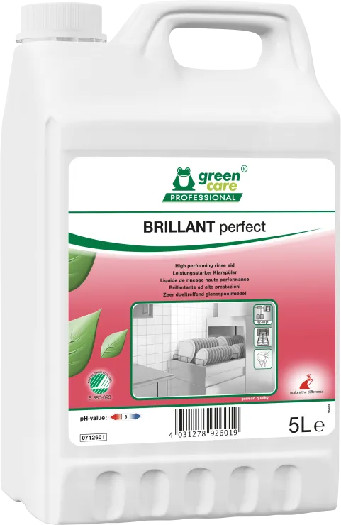 BRILLANT perfect Leistungsstarker Klarspüler