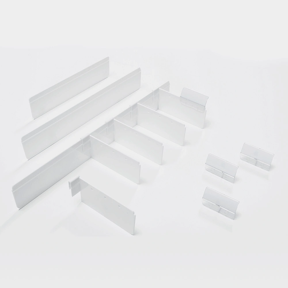 Namensschild mit Beschriftungspapier passend zu Querteilern