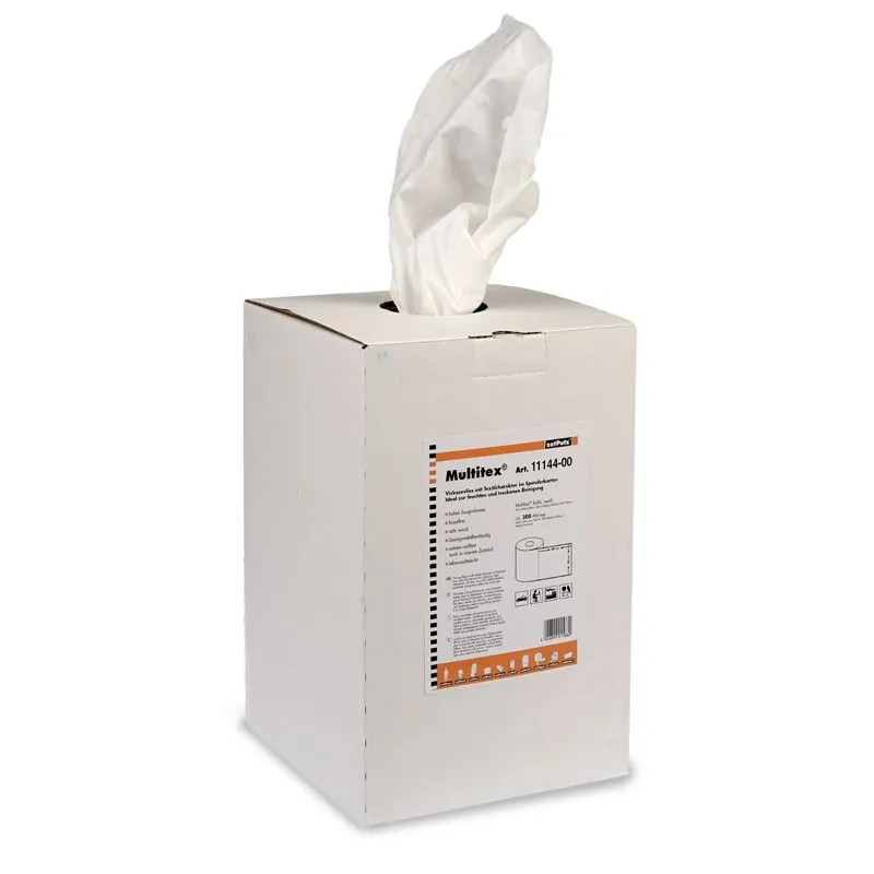Multitex® Reinigungsrolle im Spenderkarton, weiss