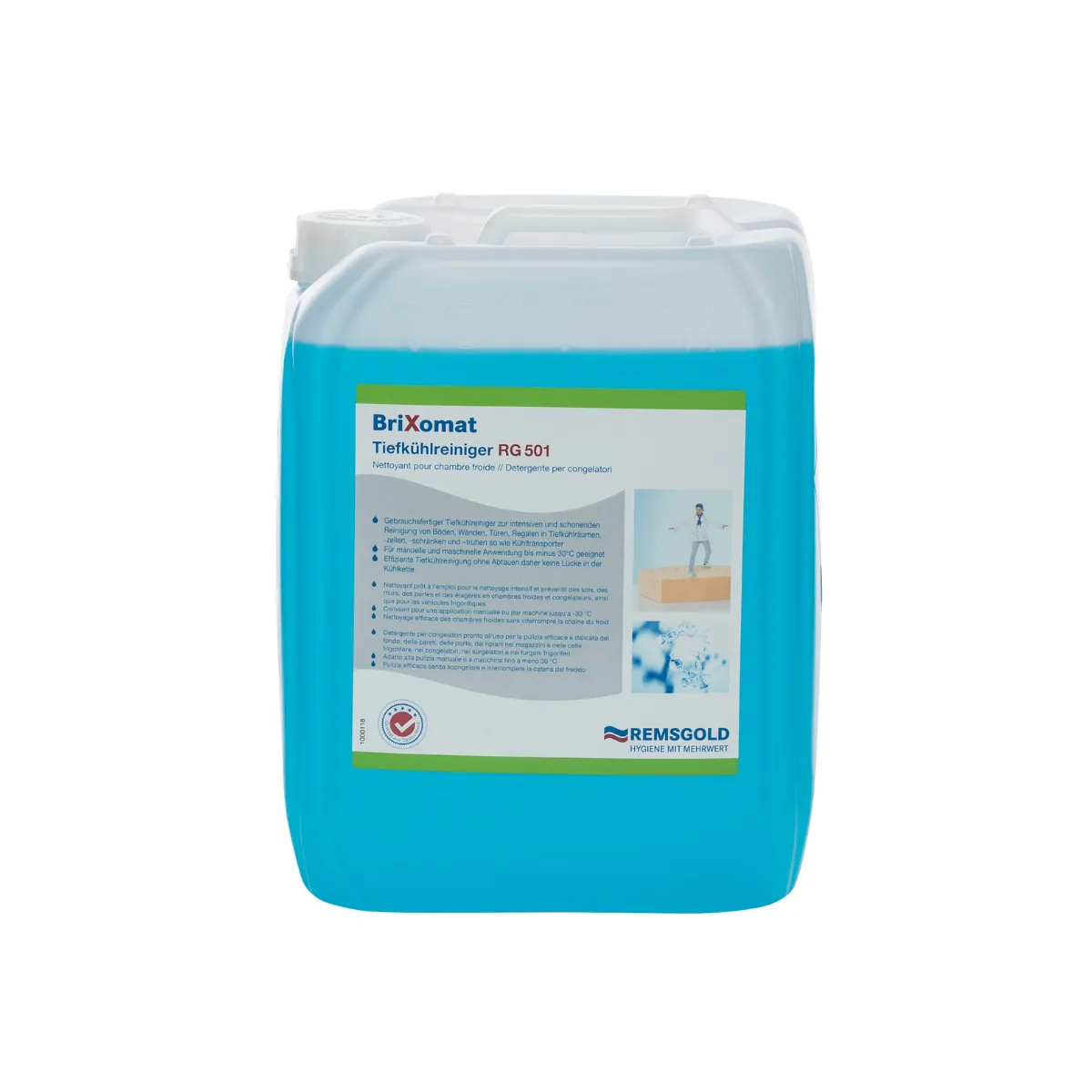 BriXomat Tiefkühlreiniger RG 501, 10 kg Kanister