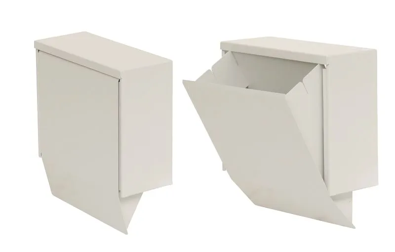 Abfallbehälter SLIDE, 15 l aus Edelstahl