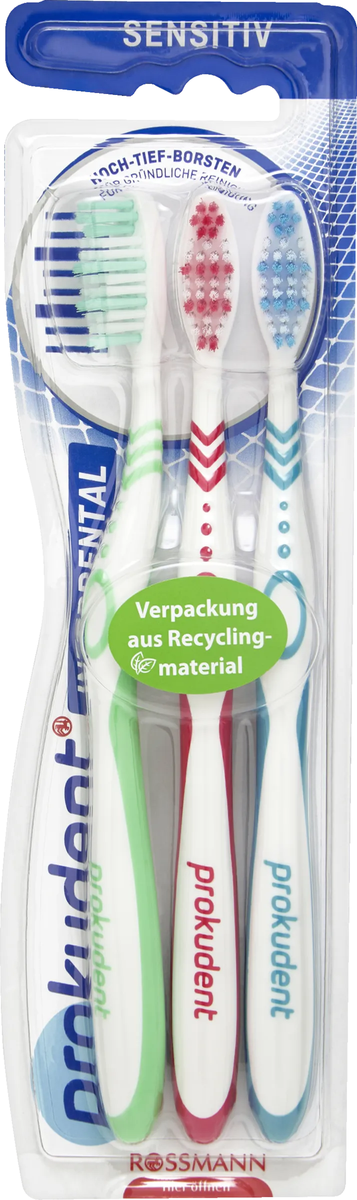 Prokudent interdental Zahnbürste weich 3 Stk.
