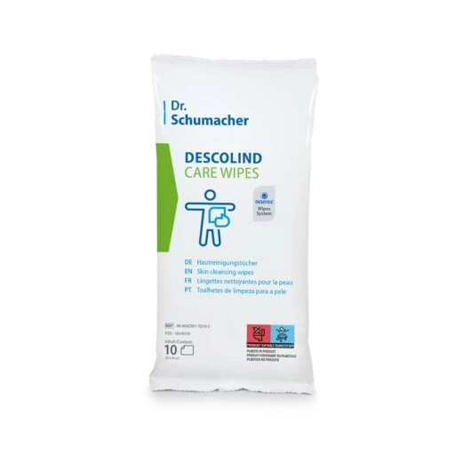 DESCOLIND CARE WIPES 10 Tücher