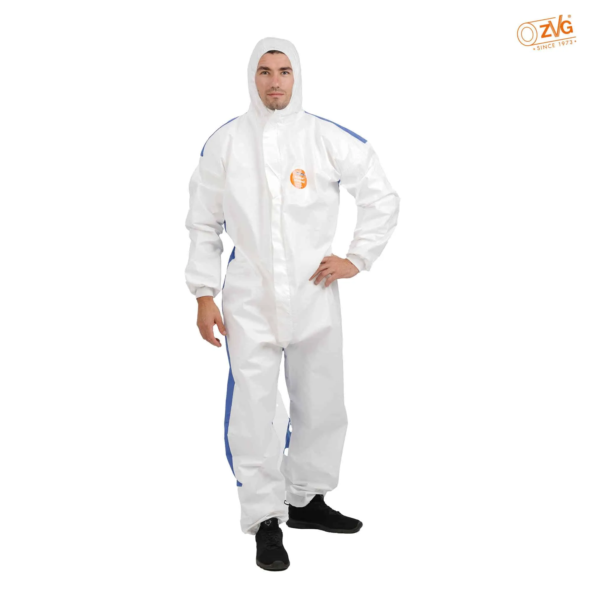 Overall Tritex® aircool, weiß/blau Kat. III, Typ 5+6, XXXL