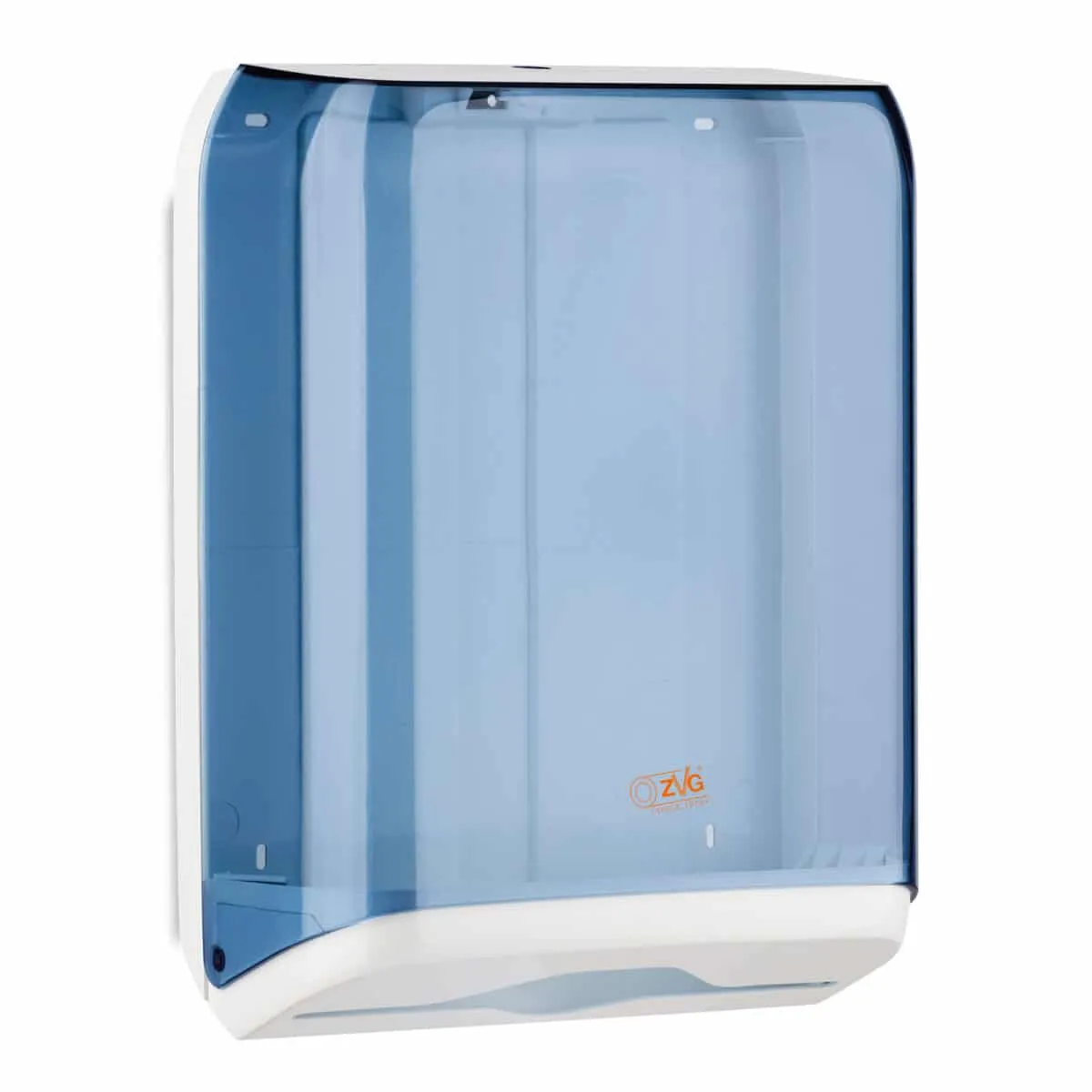 Falthandtuchspender groß Kunststoff, schwarz