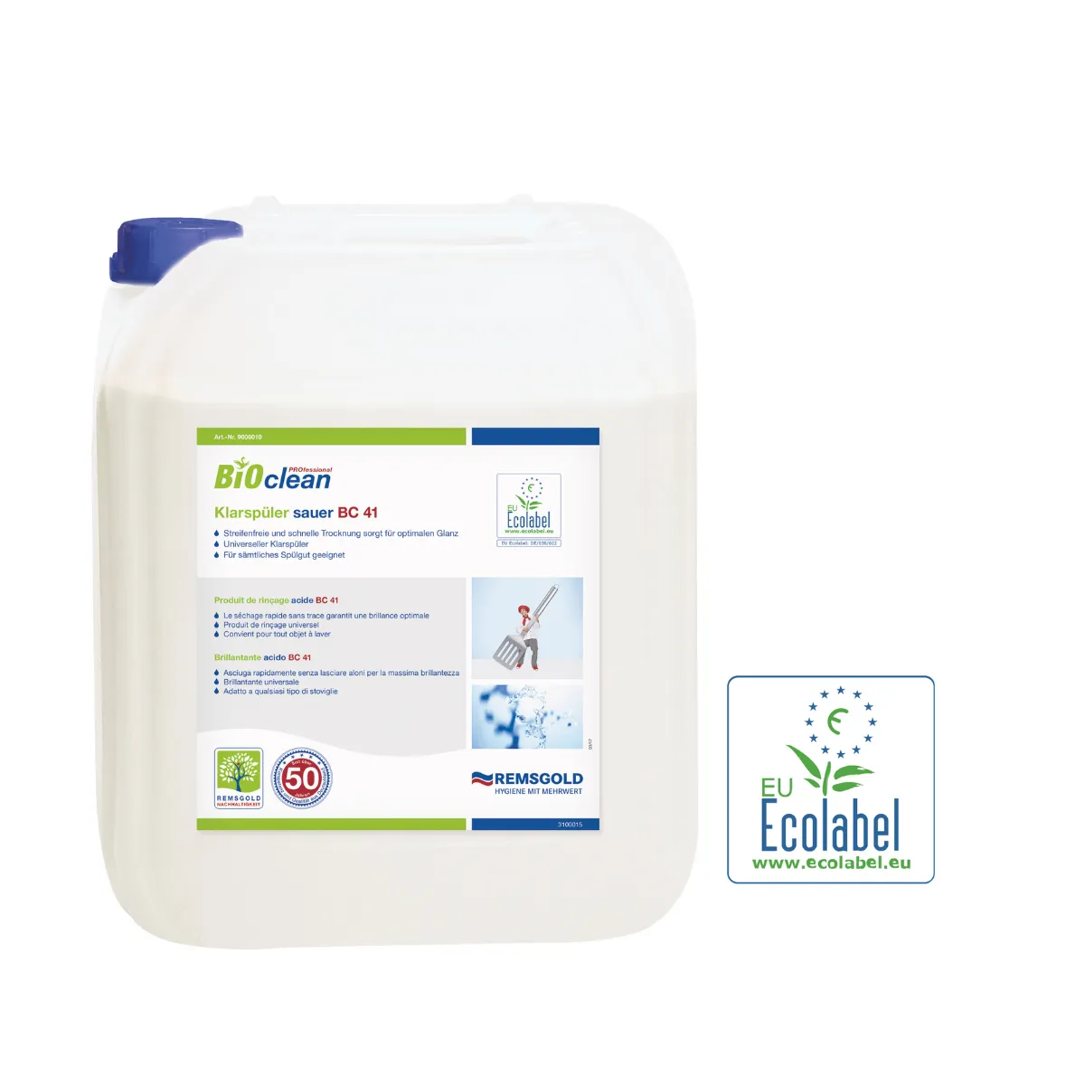 BCP Klarspüler sauer BC 41, 20 kg Kanister