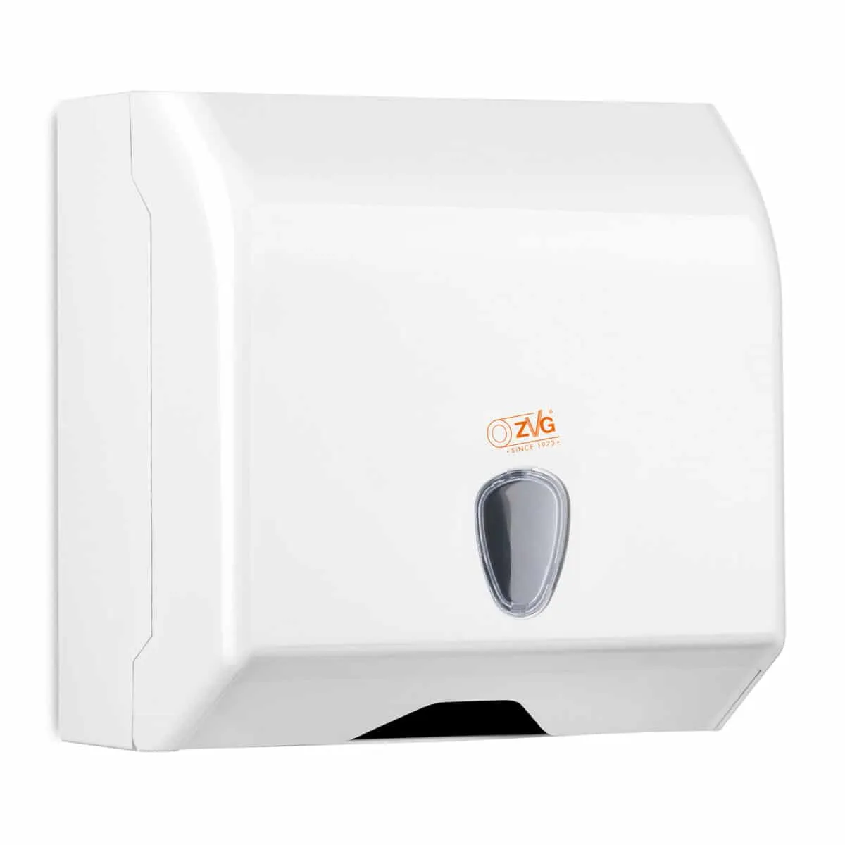 Falthandtuchspender klein Kunststoff, weiß