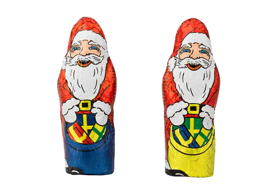 Weihnachtsmann in Alufolie 15 g