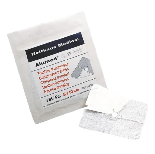 Alumed® Tracheo-Kompresse 8 x 10 cm einzeln  steril