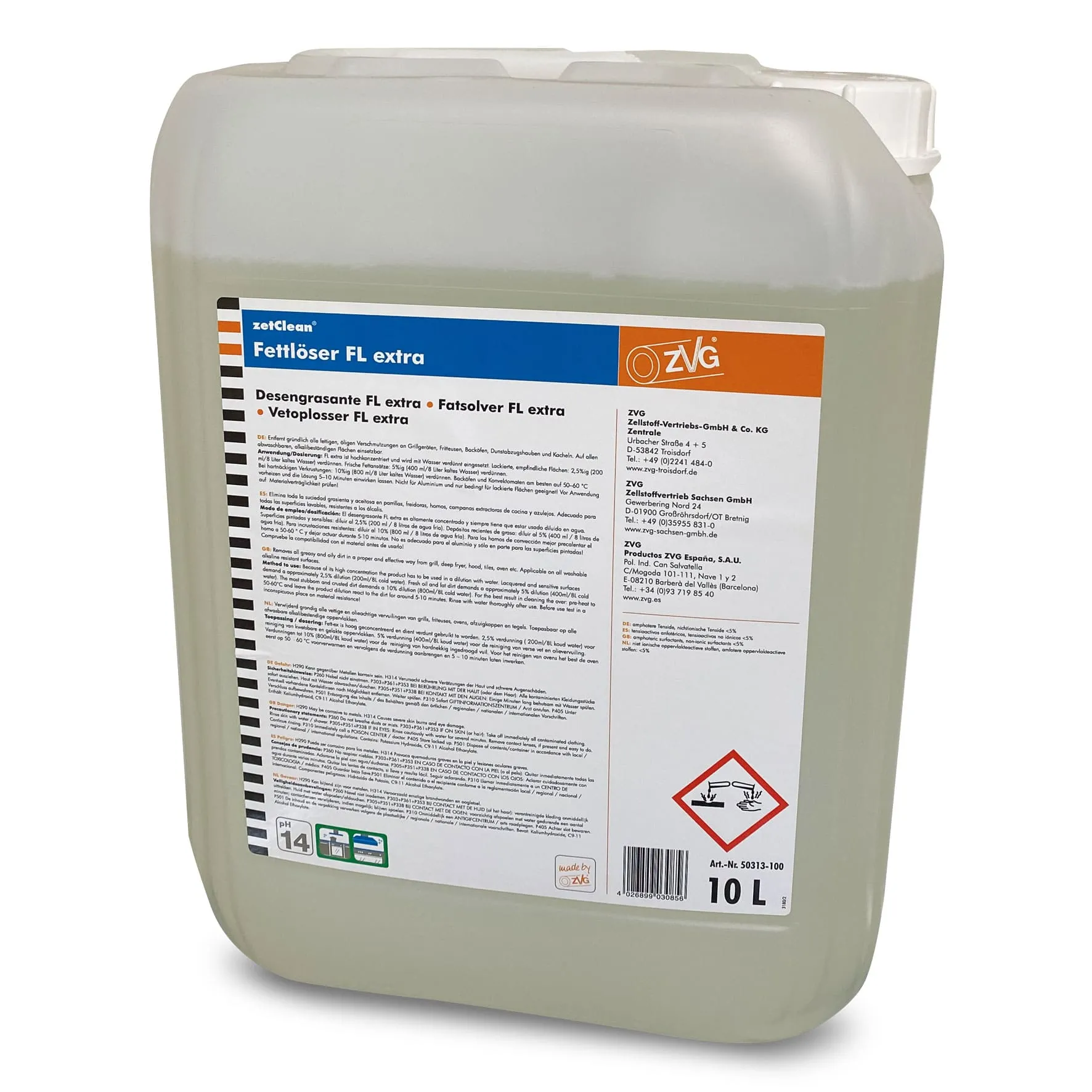 Fettlöser FL extra 10 L