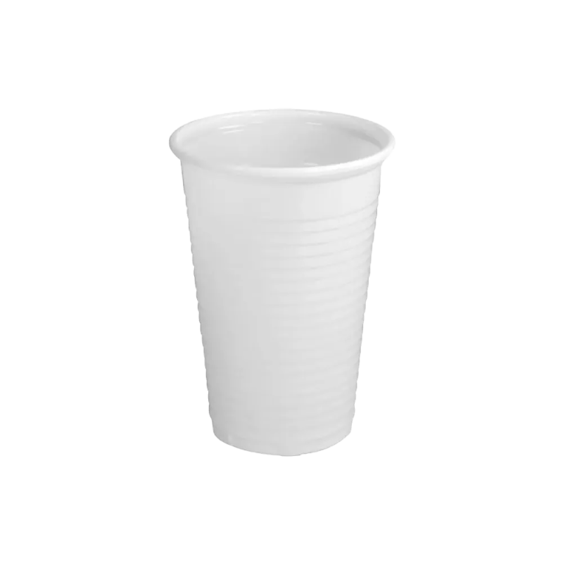 PP Mundspülbecher, 200 ml, Farbe weiß, Polypropylen 100 Stk.