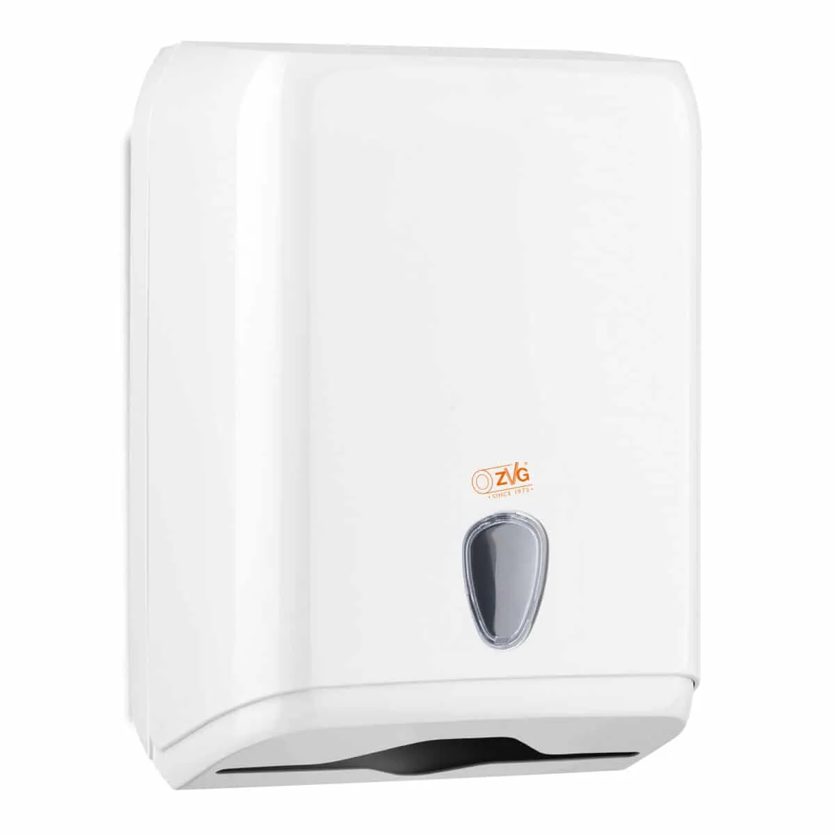 Falthandtuchspender groß Kunststoff, weiß