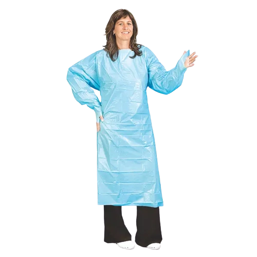 Mediware Einweg OP-Kittel 120cm blau 25 Stk