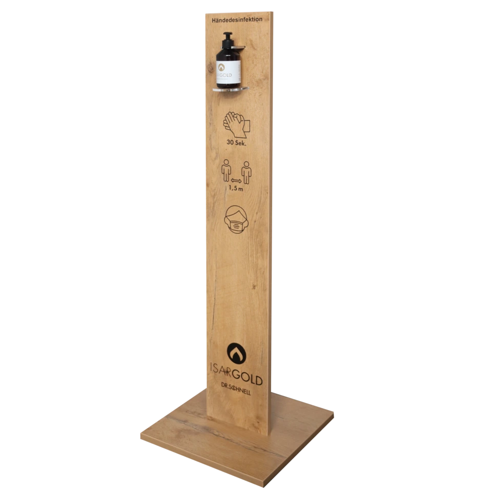 ISARGOLD HOLZSÄULE DESINFEKTION