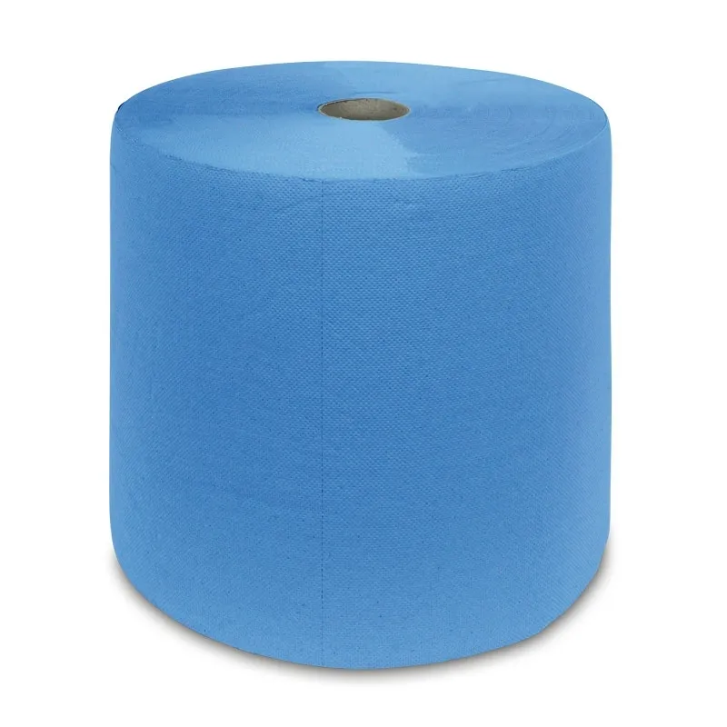 Multiclean® Putztuchrolle, blau, 3-lagig