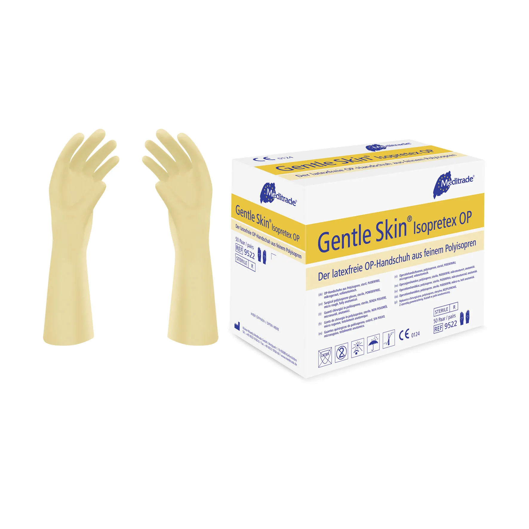 Gentle Skin® Isopretex® OP, Handschuh aus Polyisopren