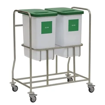 2-fach Sammler mit 2 Behältern