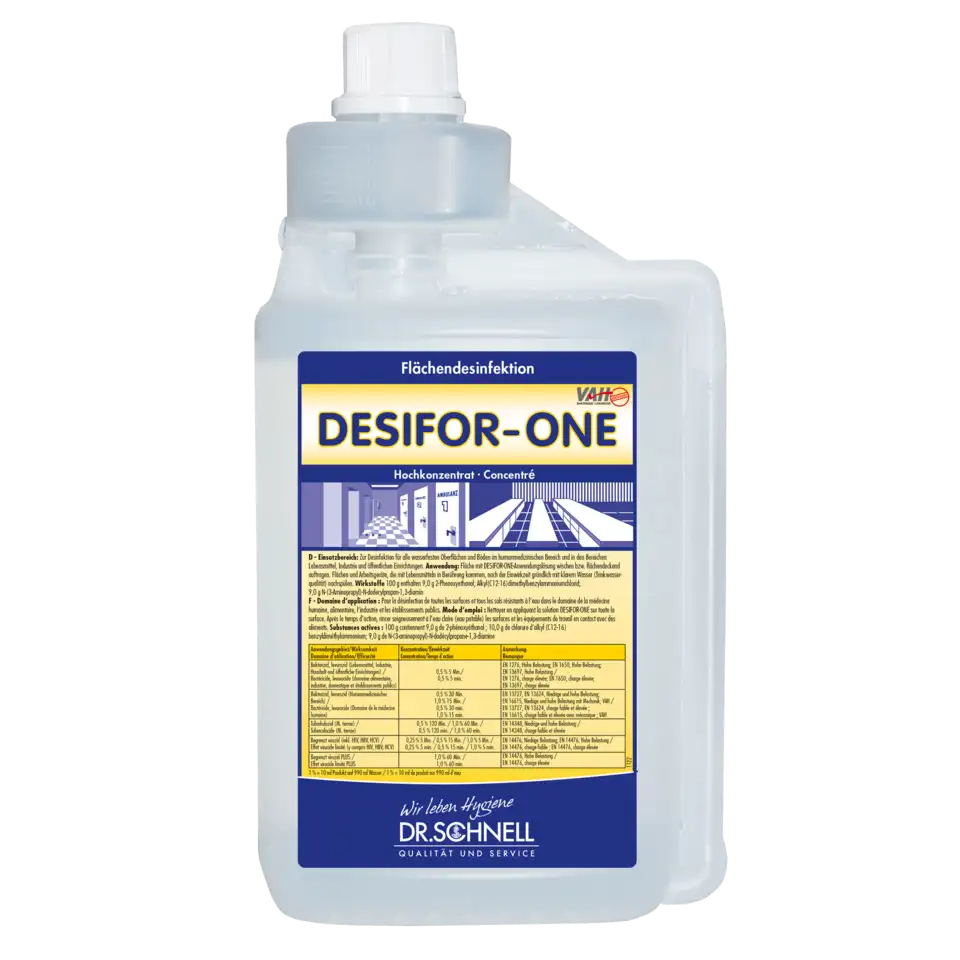 DESIFOR-ONE Flächendesinfektion  begrenzt viruzid PLUS