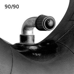 12 1/2" 2 1/4" Schlauch, 90/90 Autoventil