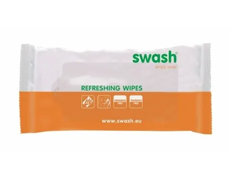Swash® REFRESHING Wipes, parfümiert, 32er-Packung 18 x 20