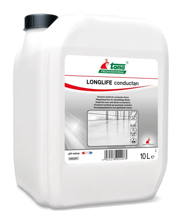 LONGLIFE conductan Pflegedispersion für (ab-) leitfähige Böd