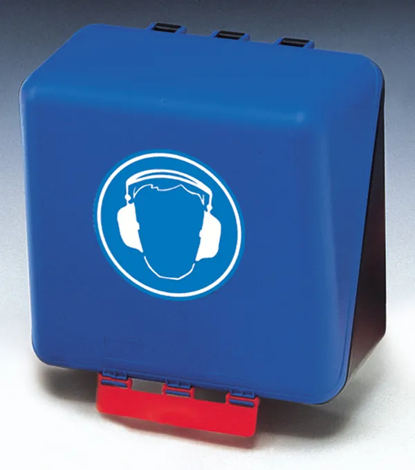 Aufbewahrungsbox 23,6x22,5x12,5cm blau