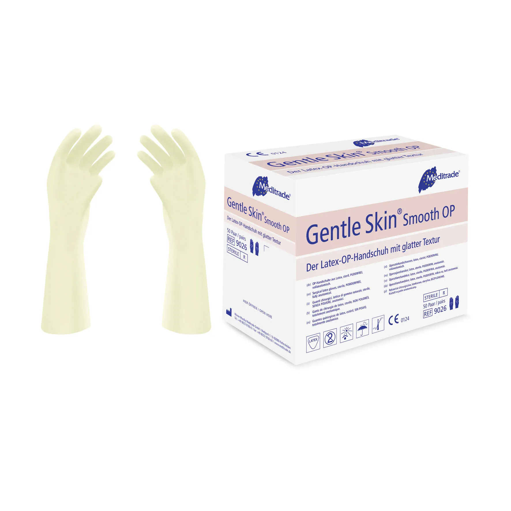 Gentle Skin® Smooth OP, Handschuh aus Latex