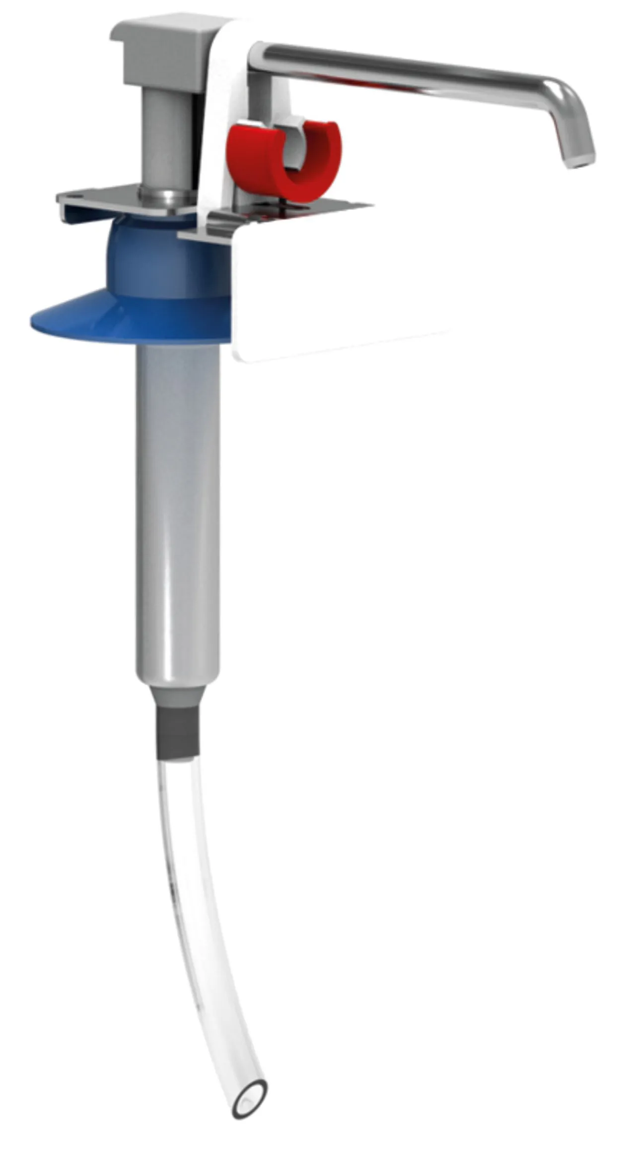 Edelstahlpumpe mit Dosierbegrenzer für 1000 ml DMS