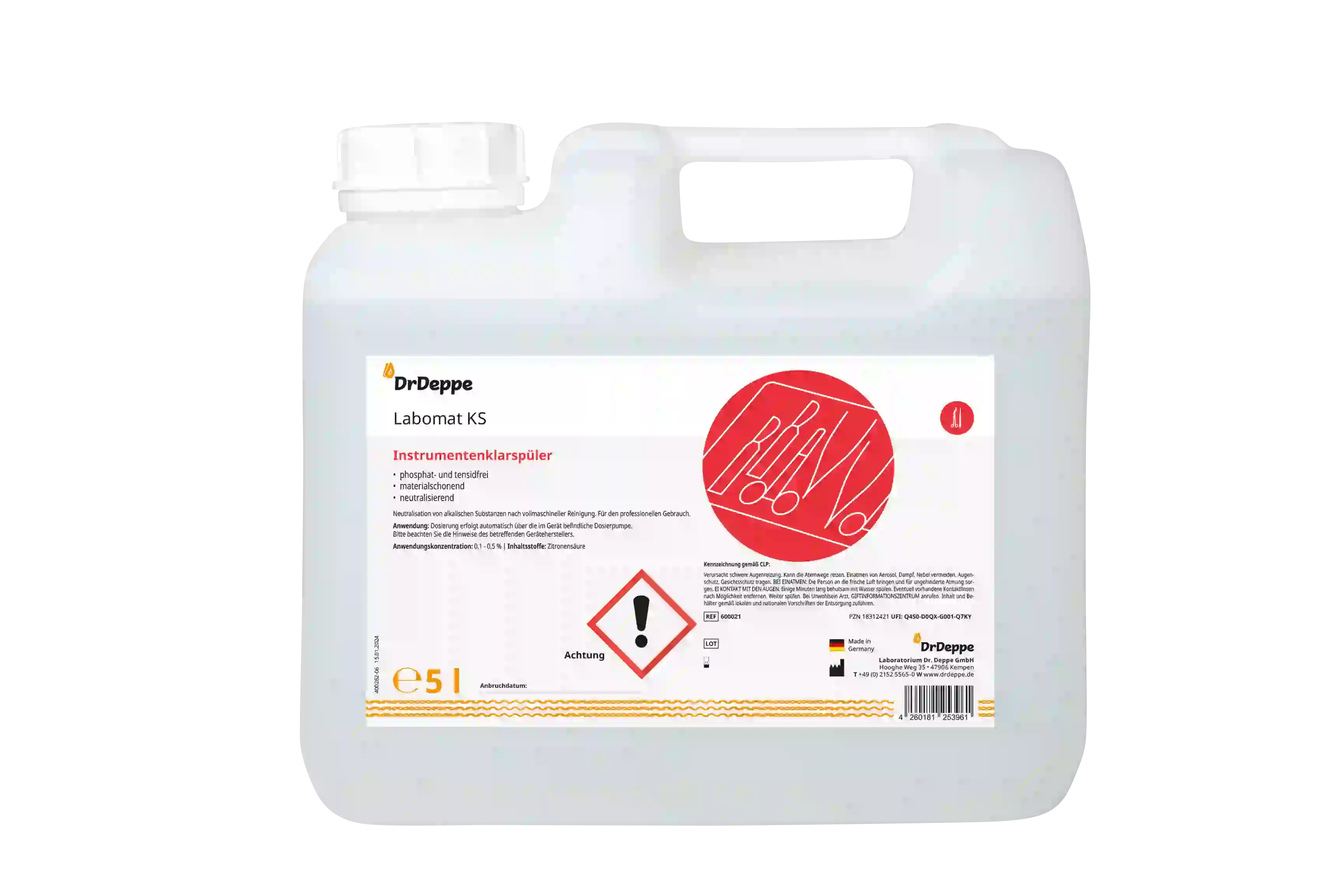 DrDeppe Labomat KS Klarspüler (gebrauchsfertig) 5 L