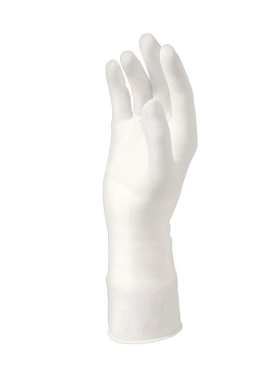 Sempermed Sup Plus OP-Handschuh Natur- latex pf, weiß