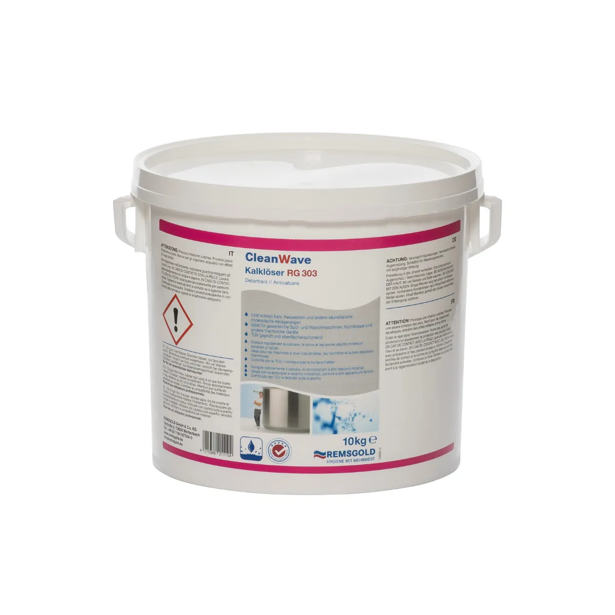 CLW Kalklöser-Pulver RG 303, 10 kg Eimer