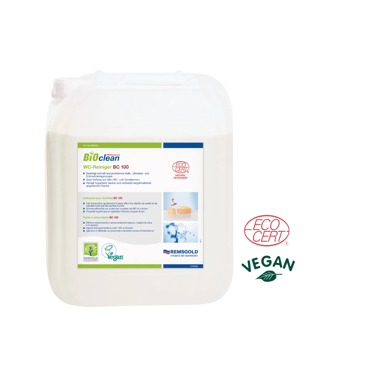 BIOclean Professional WC Reiniger BC 100 10 kg