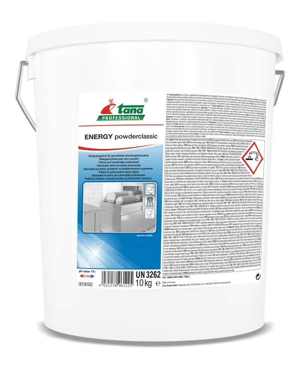 ENERGY powderclassic Pulver-Reiniger gewerbliche Spülmaschin