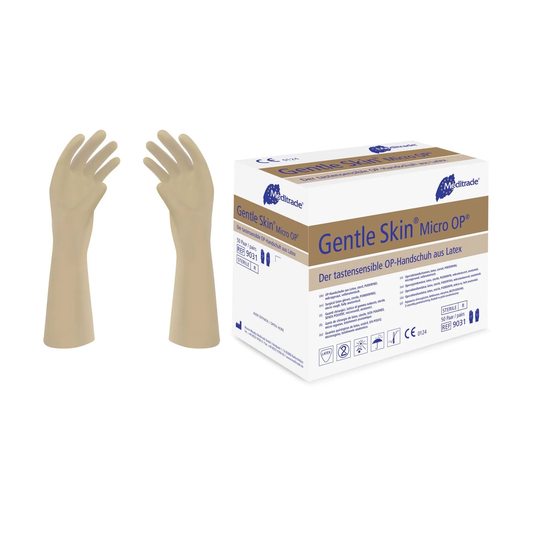 Gentle Skin® Micro OP®, Handschuh aus Latex