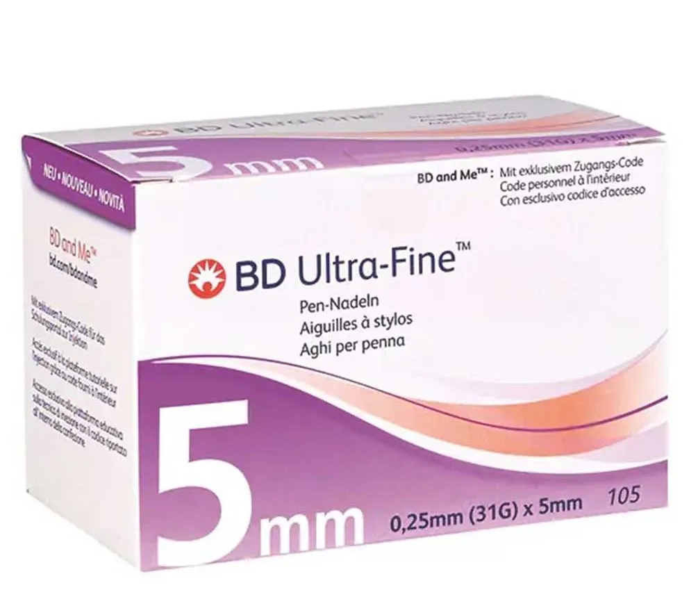 BD Ultra-Fine Pen-Nadeln 5mm 31G