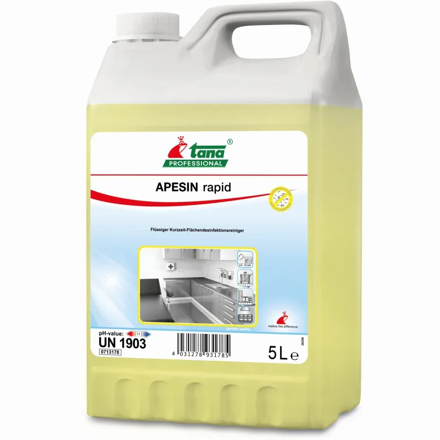 APESIN rapid Flüssiger Kurzzeit-Flächendesinfektionsreiniger