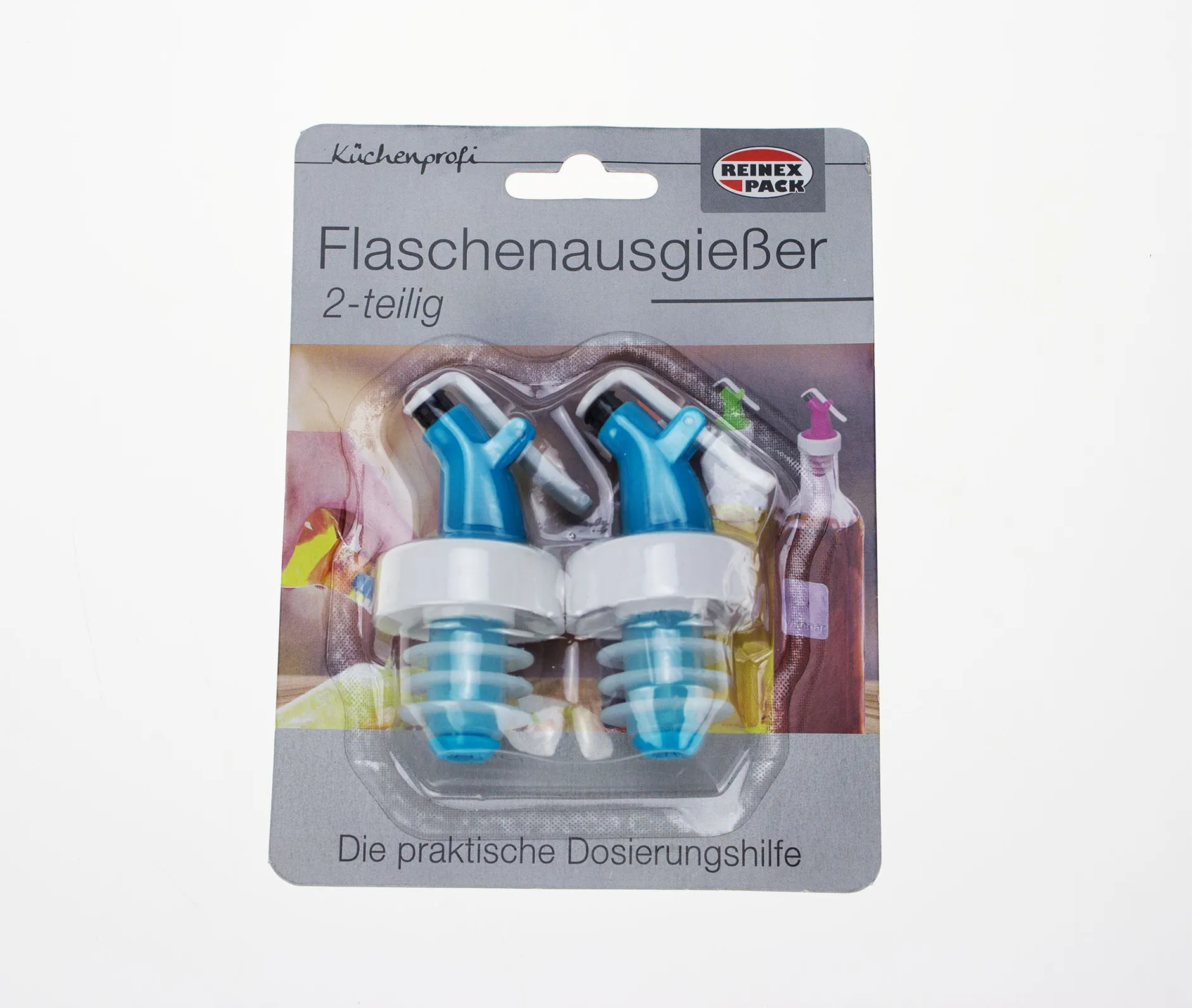 Flaschenausgießer, 2tlg. Lebensmittelecht