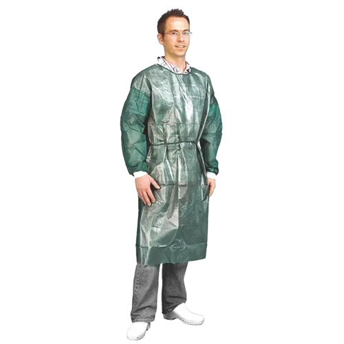 Mediware Einwegkittel mit Bund 10 Stk weiß