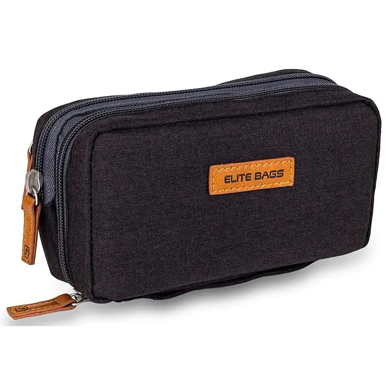 Diabetic's Diabetiker Täschchen, schwarz meliert