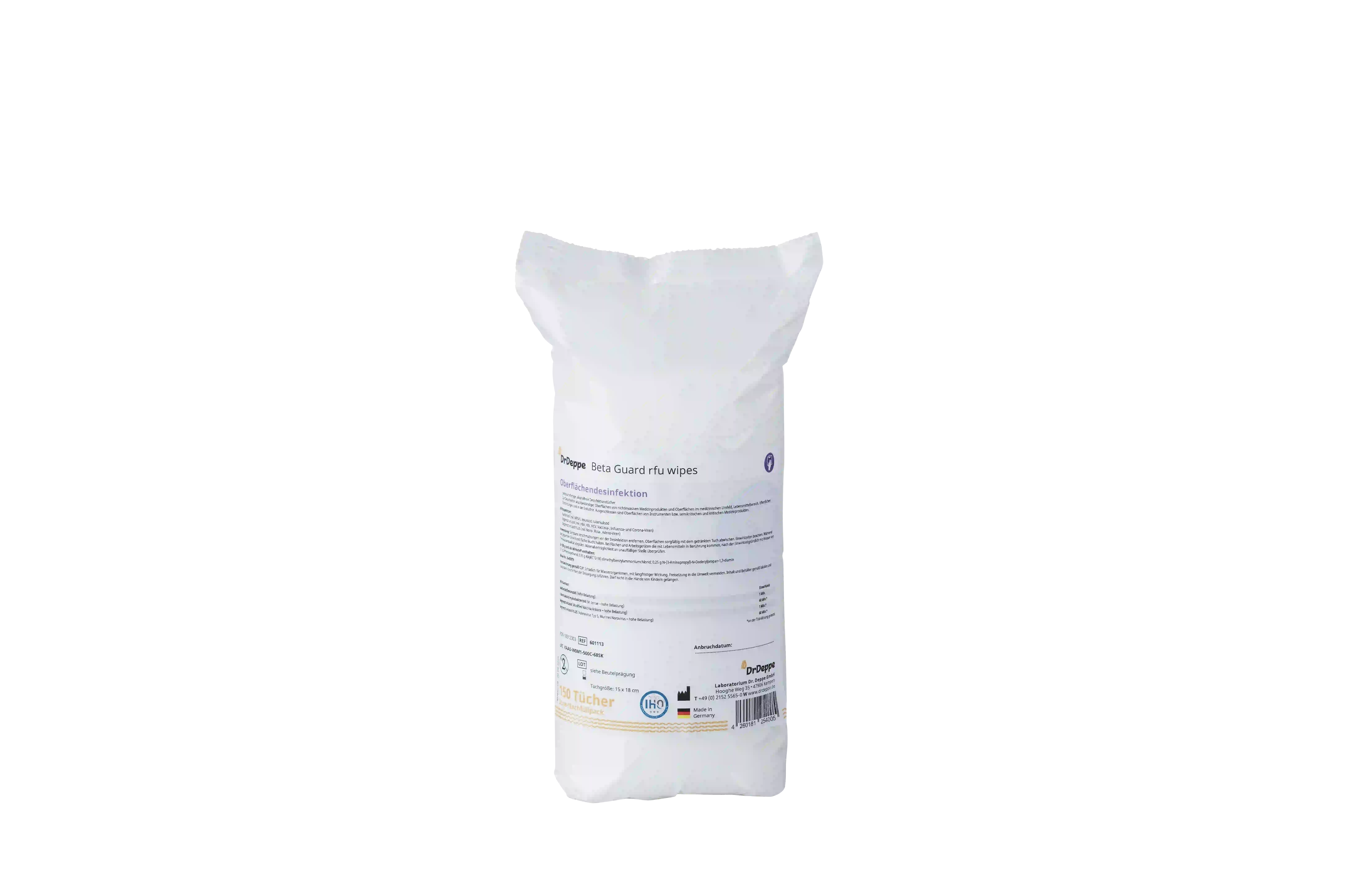DrDeppe Beta Guard rfu wipes alkoholfrei