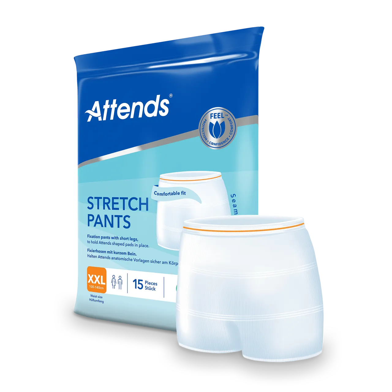 Attends Stretch Pants XXL 10 x 15 Stück