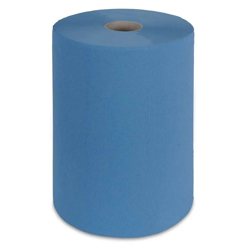 Multiclean® Putztuchrolle, blau, 2-lagig