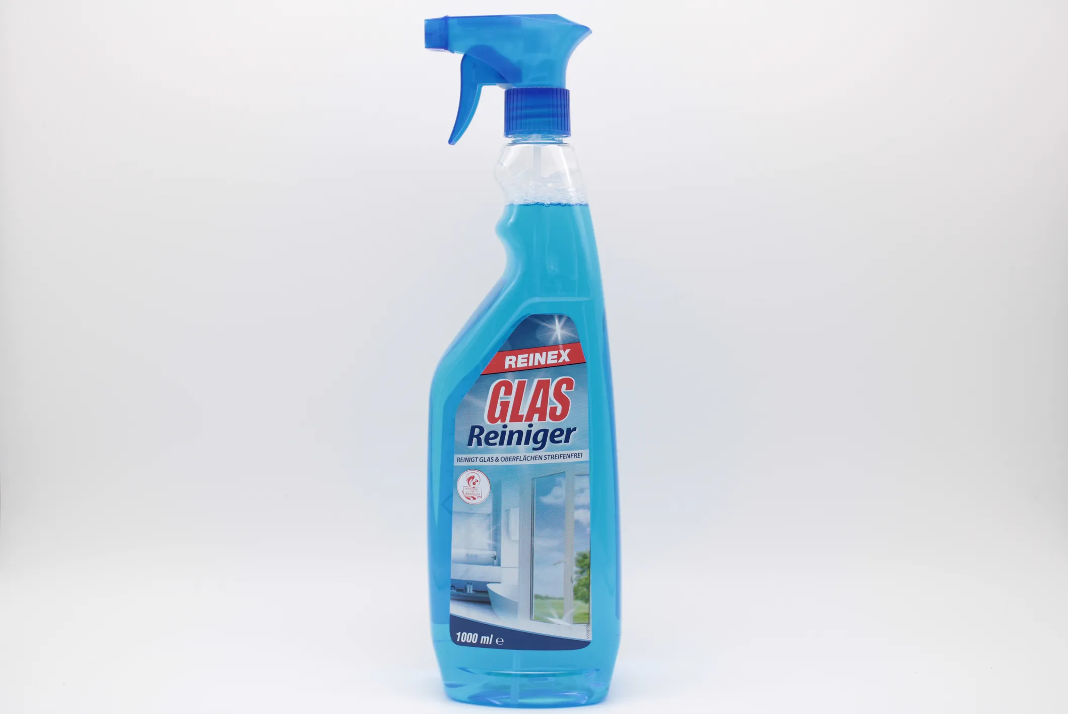 Glas Reiniger mit Sprühpistole