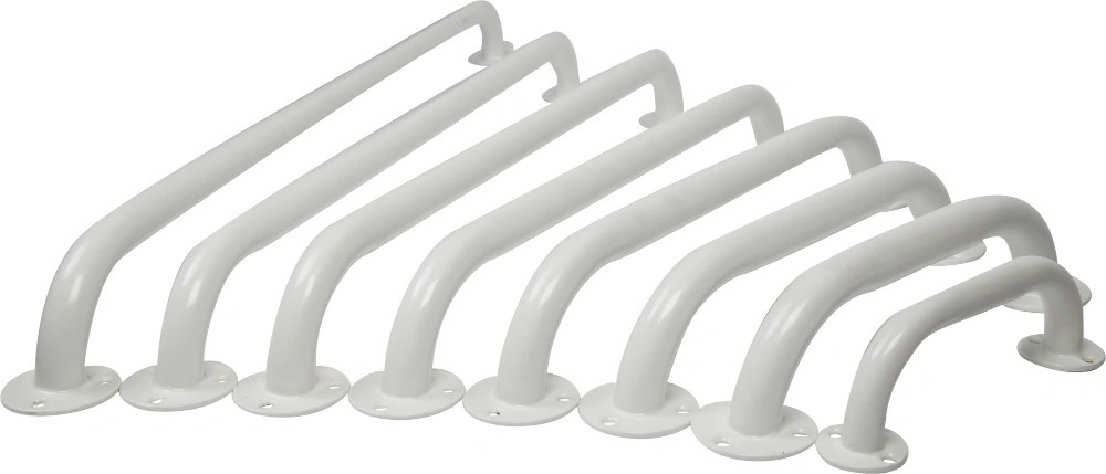 Montagesatz für Haltegriffe (6 Schrauben, Abdeckkappen, Dübe