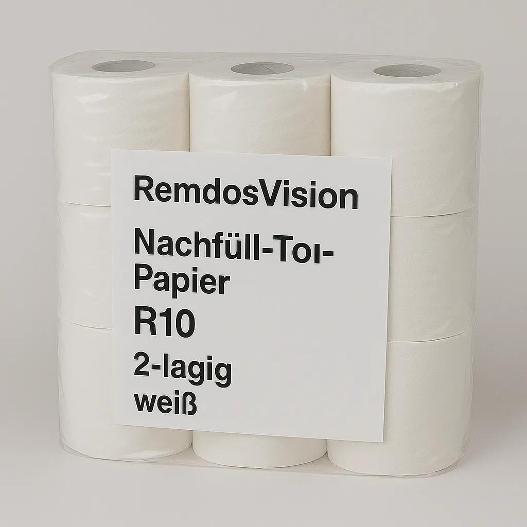 RemdosVision Nachfüllrolle P20 u. P10, 2 Lagig, weiß