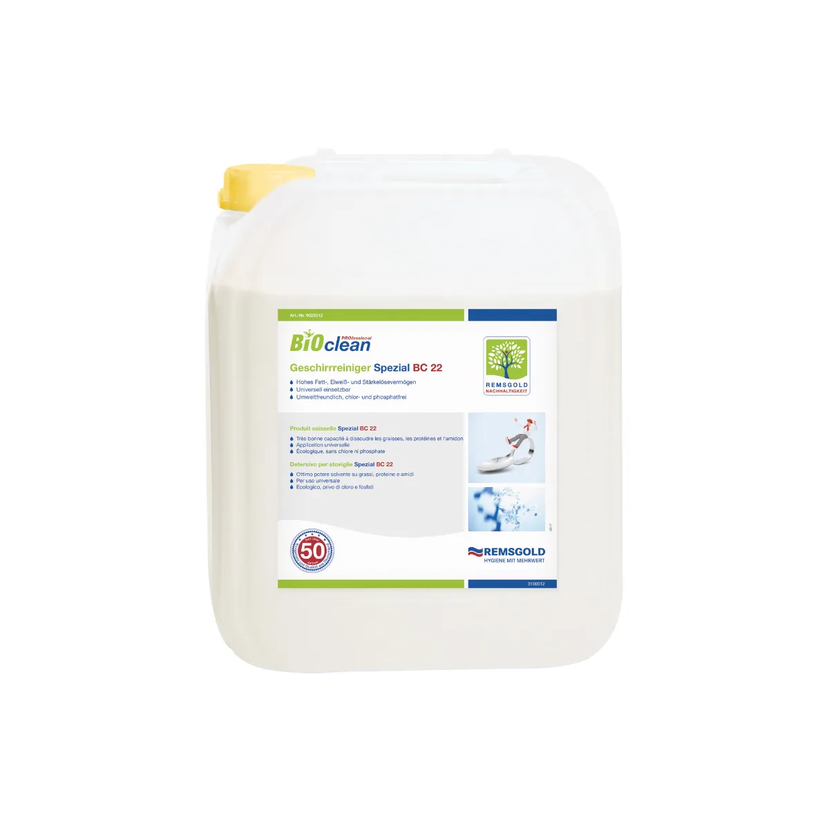 BCP Geschirrreiniger Spezial BC 22, 25 kg Kanister